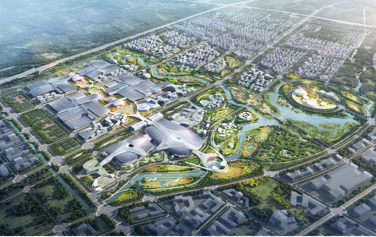 大兴机场临空区国际会展消费片区城市设计国际方案征集评审结果出炉